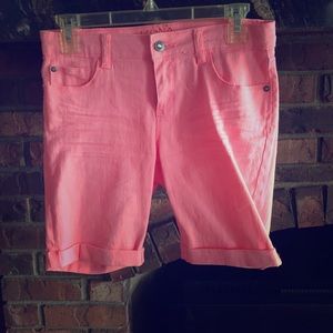 Pink shorts